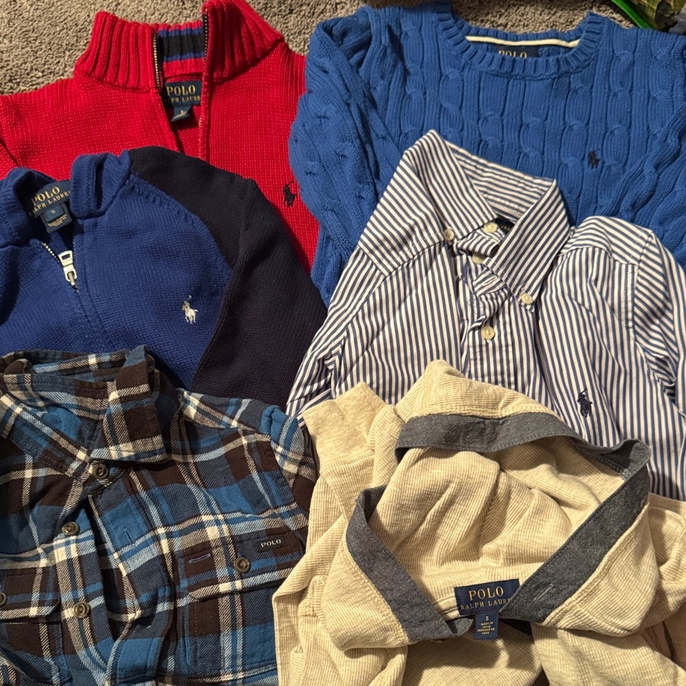 Bundle! 6 polo by Ralph Lauren